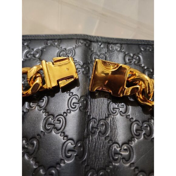 Gold Chain Dog Collar, 23" Chain for Large Dogs - Picture 5 of 6